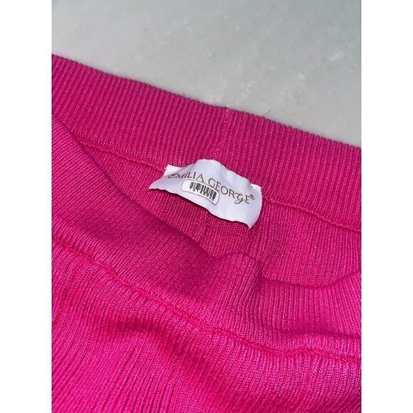 Emilia George Chelsea Maternity Pants in Pink Small Womens Knit Sweater Trousers - Picture 7 of 10